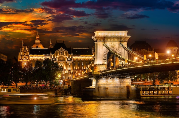 Ponte delle catene a Budapest