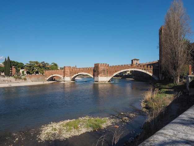 Ponte di Castelvecchio detto Ponte Scaligero a Verona