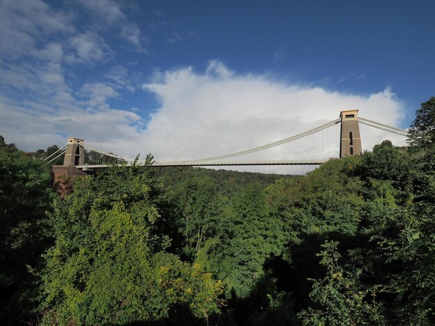 Ponte sospeso di Clifton a Bristol