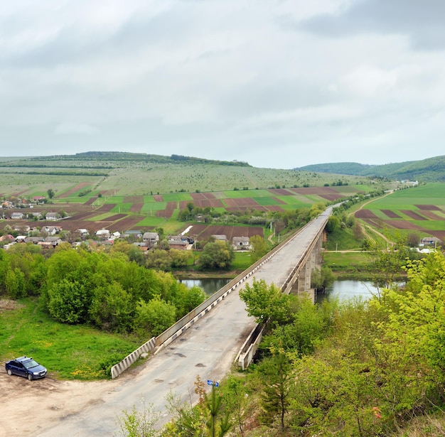 Ponte sul fiume Dniester Ucraina