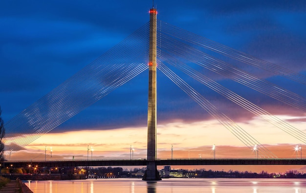 Ponte Vansu A Riga, Lettonia Sindone Bridge