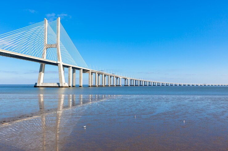 Foto ponte vasco da gama di lisbona