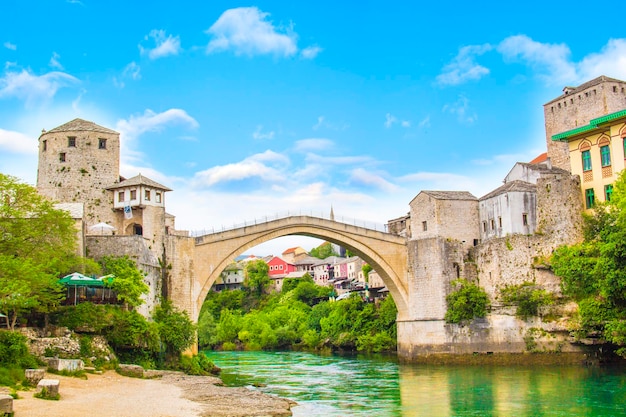 Ponte Vecchio a Mostar, Bosnia ed Erzegovina