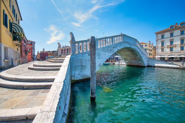 Ponte Vigo a Chioggia vicino a Venezia Italia