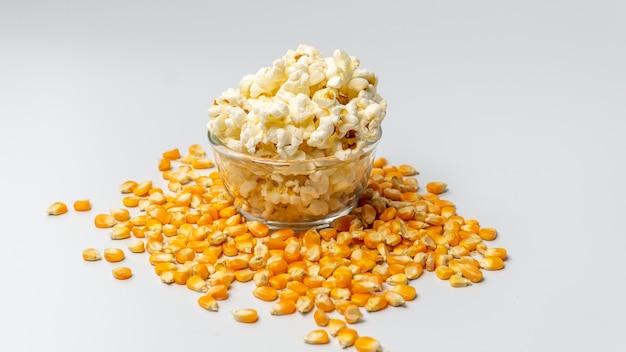 pop corn con semi di mais