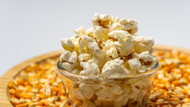 pop corn con semi di mais