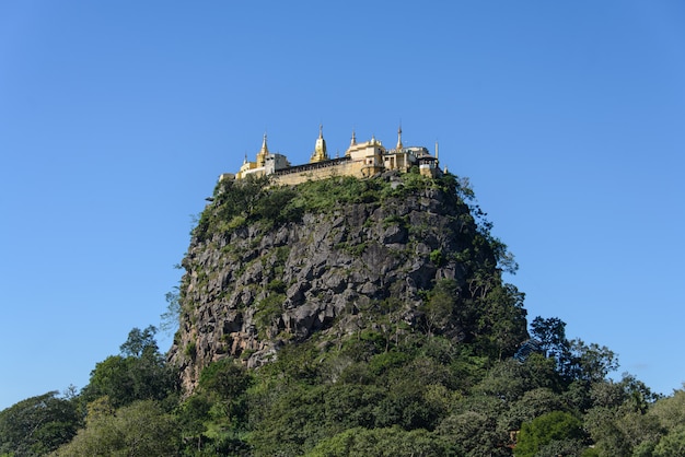 Popa mountain, Myanmar