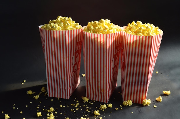 Popcorn in sacchetti di carta