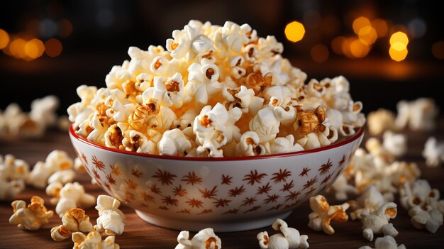 popcorn kernels HD 8K carta da parati immagine fotografica