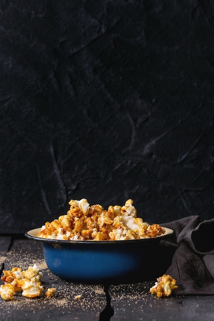 Popcorn salati preparati