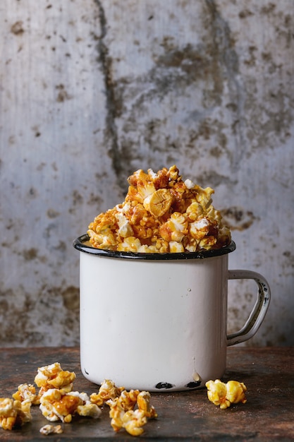 Popcorn salati preparati