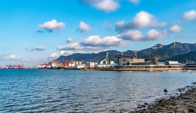 Port Portal Crane del porto di Lianyungang