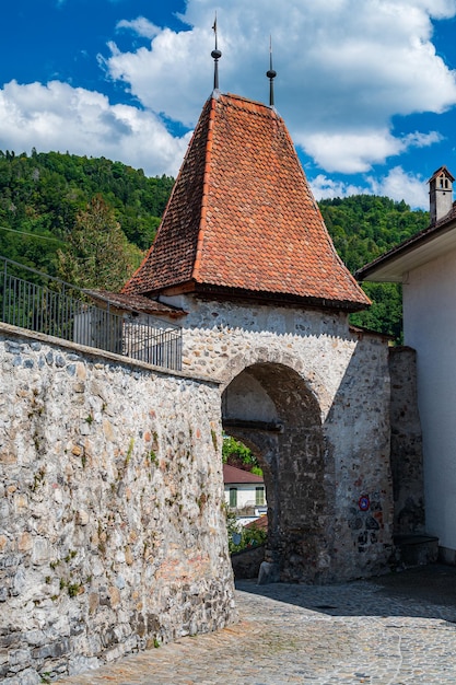 Porta al centro storico di Thun