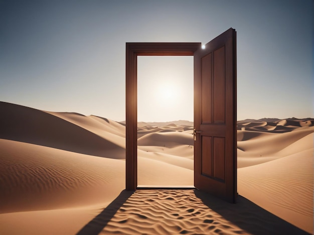 Porta aperta sul deserto