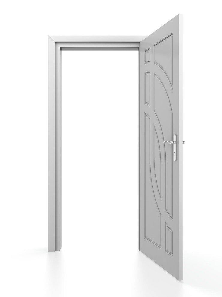 Foto porta bianca