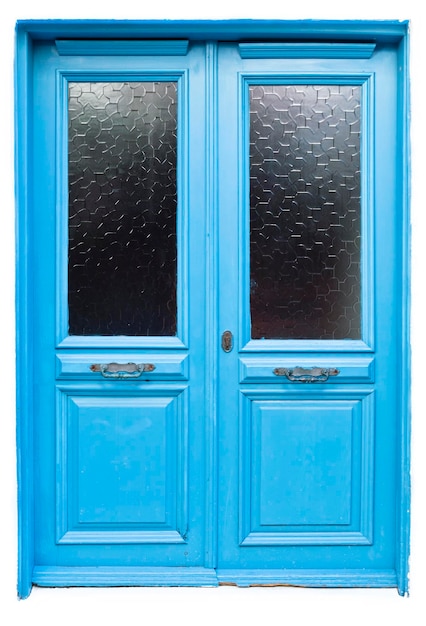 porta blu