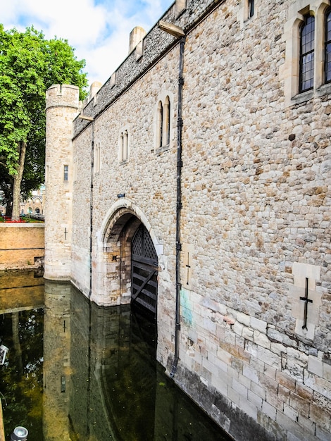 Porta dei traditori HDR alla Torre di Londra