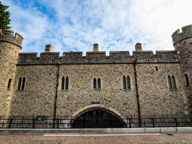 Porta dei traditori HDR alla Torre di Londra