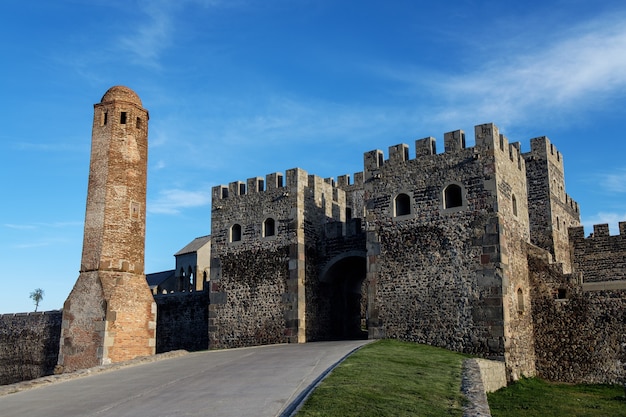 Porta del castello di Rabati in Georgia, punto di riferimento storico