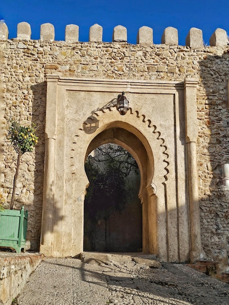 Porta di accesso alla Kasbah di Tangeri