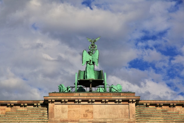 Porta di Brandeburgo a Berlino, Germania