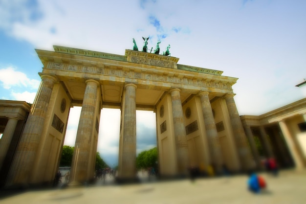 Porta di Brandeburgo Tiltshift