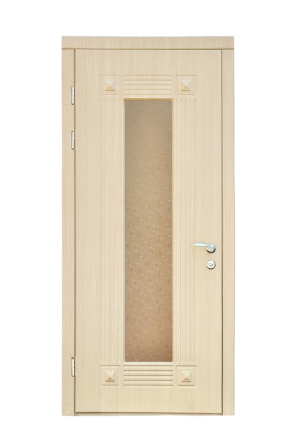 porta di legno bianco