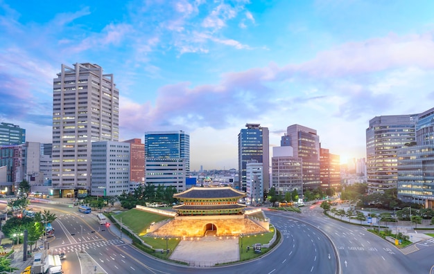 Porta Sungnyemun Porta Namdaemun a Seul, Corea del Sud