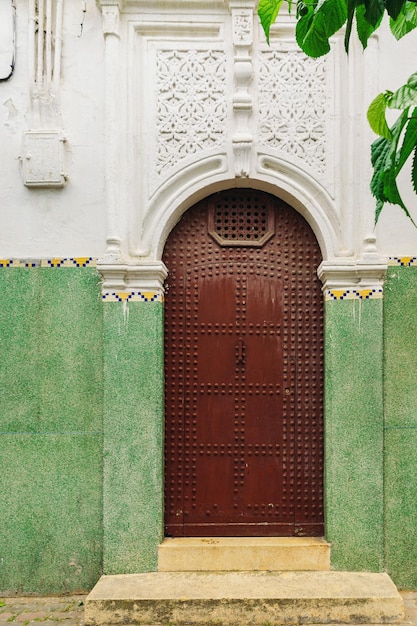 Porte marocchine. Design tradizionale dell'architettura marocchina