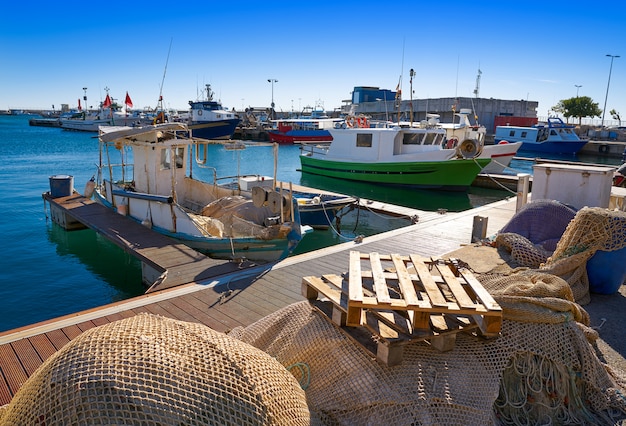 Porto di Cambrils a Tarragona della Catalogna