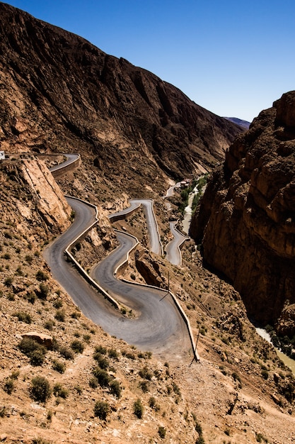 Porto di montagna in Marocco