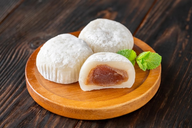 Porzione di mochi