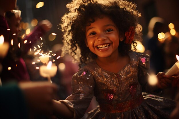 Posadas Festa religiosa delle locande celebrata in Messico Festeggiamenti abiti autentici Natale messicano Feste della grande città di Las Posadas