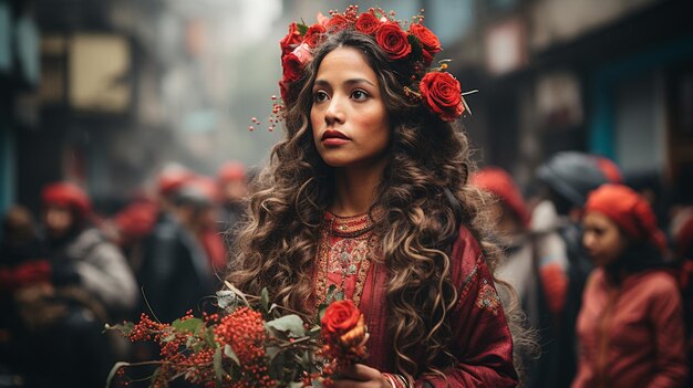 _Posadas_The_Inns_religious_festival_celebrHD 8K immagine fotografica d'archivio sfondo