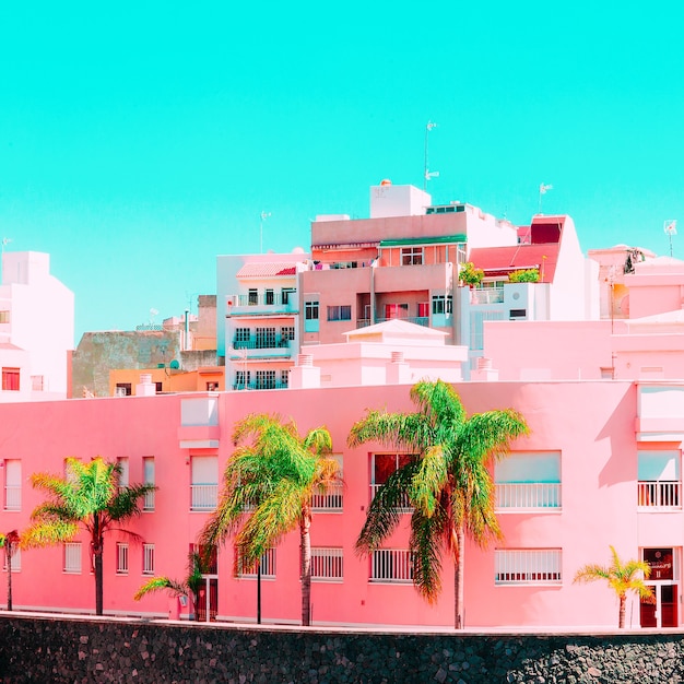 Posizione tropicale. Isole Canarie. Urban Minimal