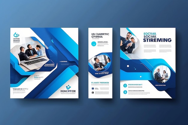 Post di streaming dal vivo per il marketing aziendale banner di post sui social media