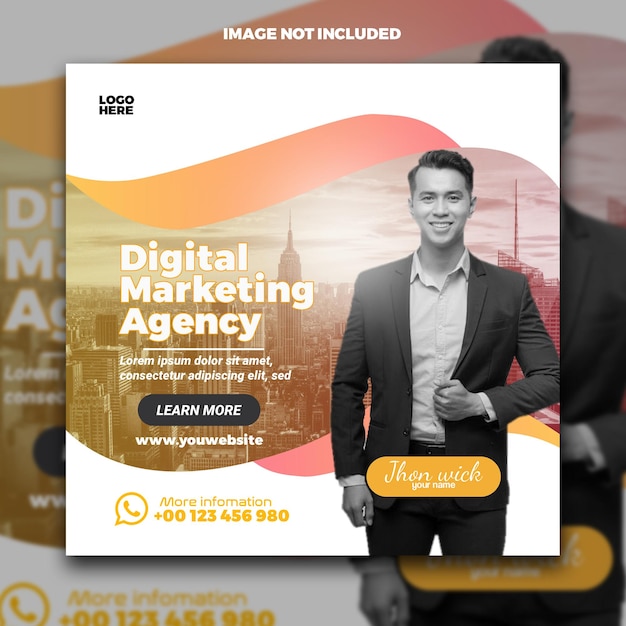 post sui social media dell'agenzia di marketing creativo