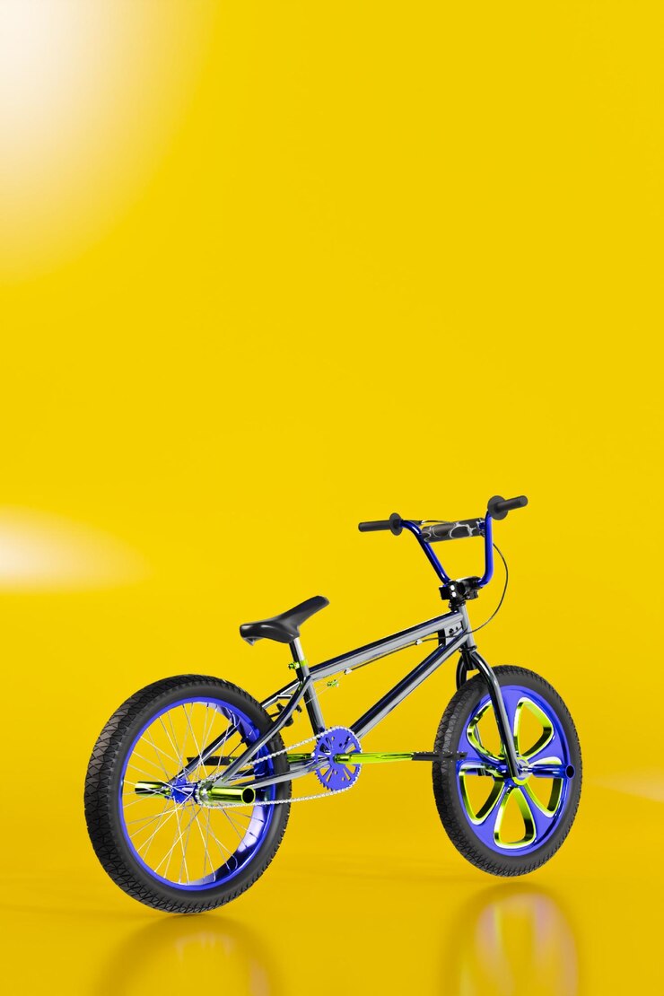 Poster 3D della bicicletta BMX