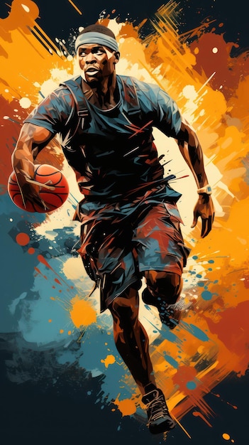 poster di basket