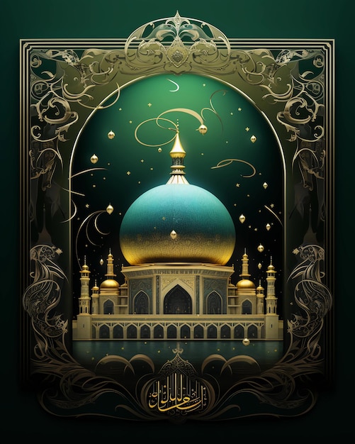 Poster di Mawlid Mawlid al Nabi Muhammad