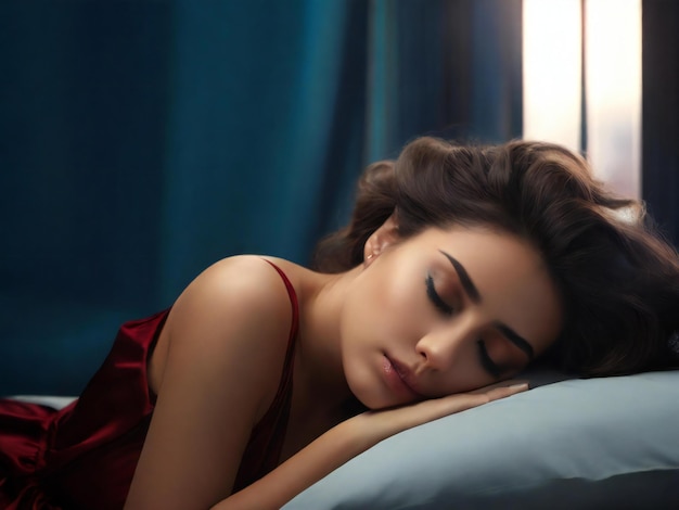 poster di progettazione della giornata mondiale del sonno sfondo colorato migliore qualità modello di banner iper realistico