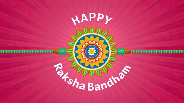 Poster di Raksha Bandhan Banner di social media Poster