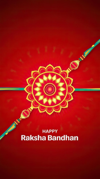 Poster di Raksha Bandhan Banner di social media Poster