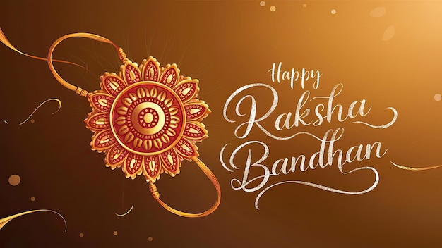 Poster di Raksha Bandhan Banner di social media Poster