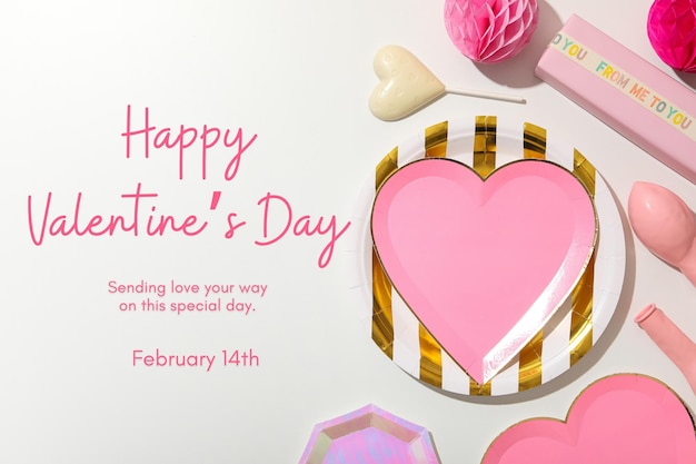 Poster di San Valentino per la festa degli innamorati