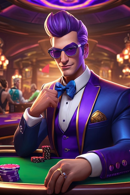 poster per il gioco del poker