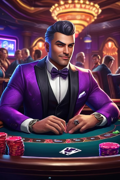 poster per il gioco del poker