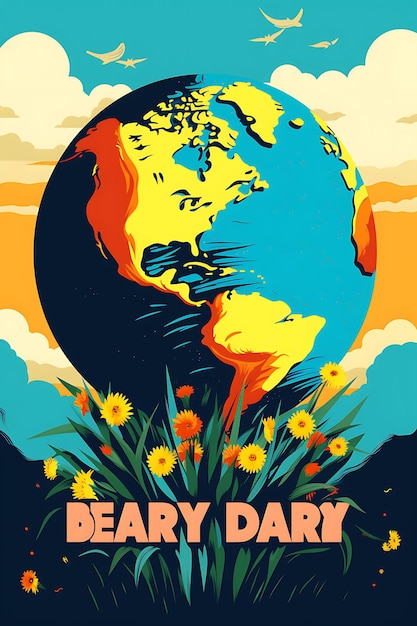 Poster vettoriale creativo con grafica 2D astratta per giornate internazionali ed eventi mondiali
