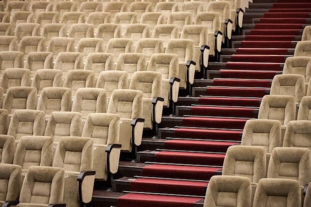 Posti vuoti comodi nel teatro