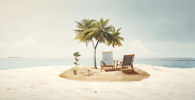 Posto per il resto sulla spiaggia